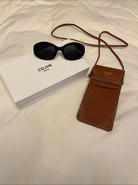 Celine Triomphe CL40194U Black Sunglasses